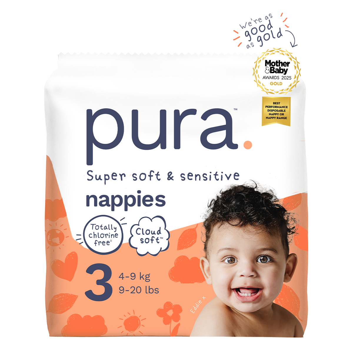 Nappies - Super Soft & Safe for Sensitive Skin