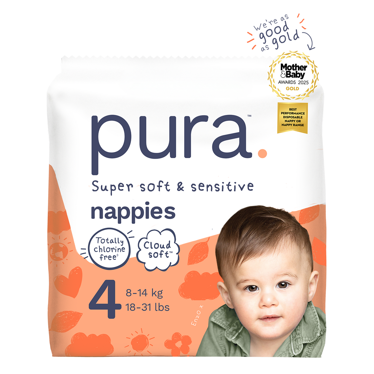 Nappies - Super Soft & Safe for Sensitive Skin