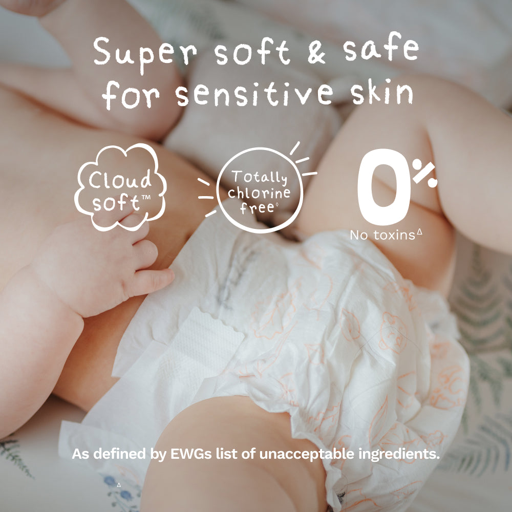 Nappies - Super Soft & Safe for Sensitive Skin