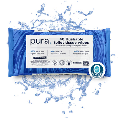 Flushable Adult Toilet Wipes - 14 x 40 Wipes
