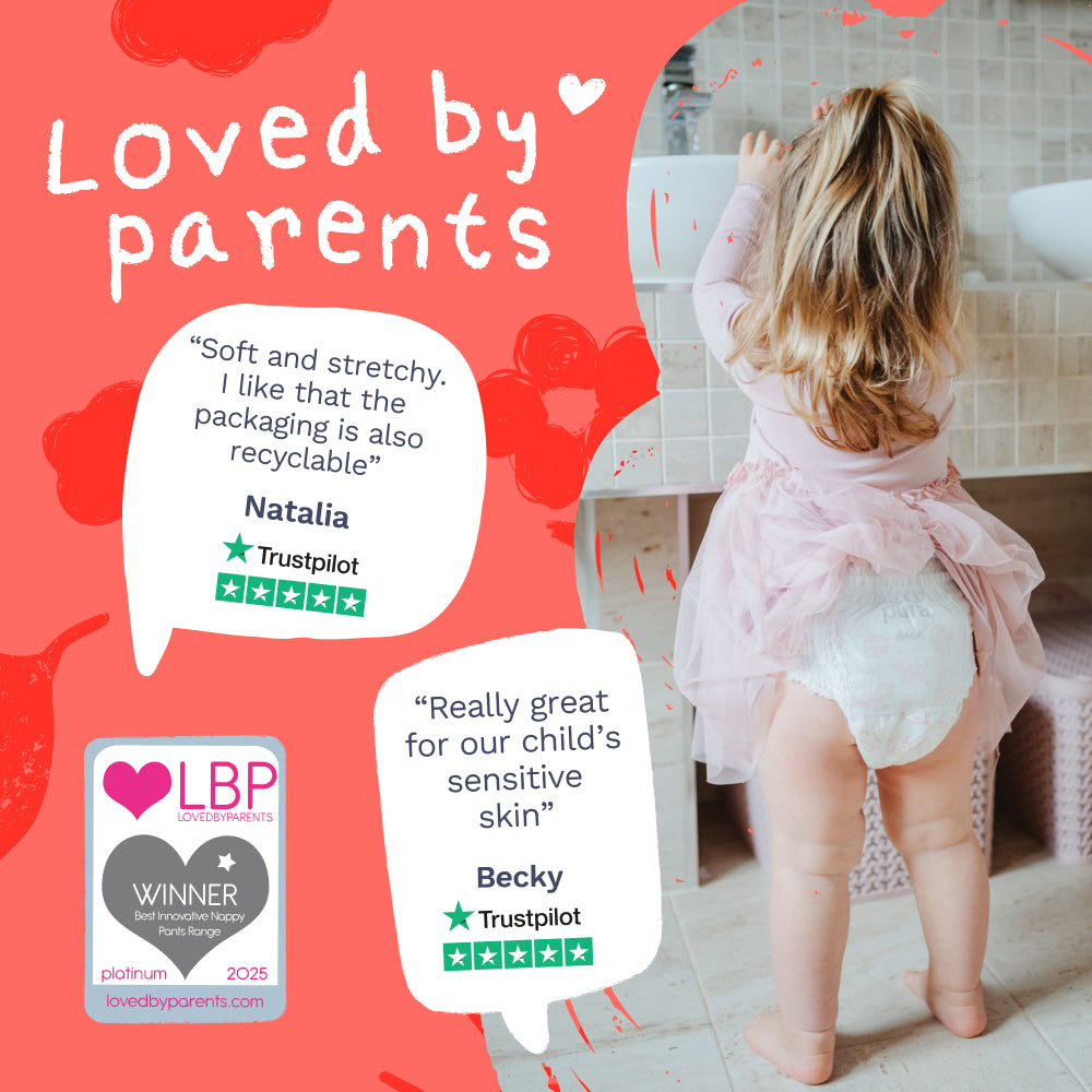 Pull on Nappy Pants for Sensitive Skin