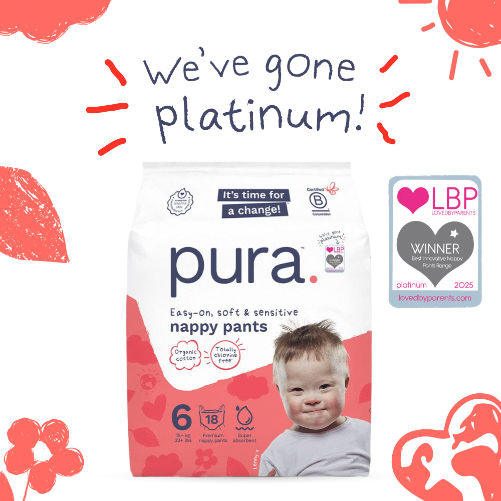 Pull on Nappy Pants for Sensitive Skin