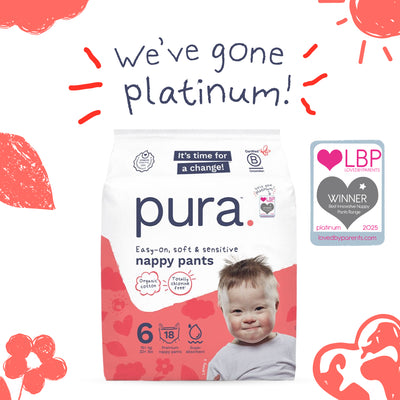 Pull on Nappy Pants for Sensitive Skin