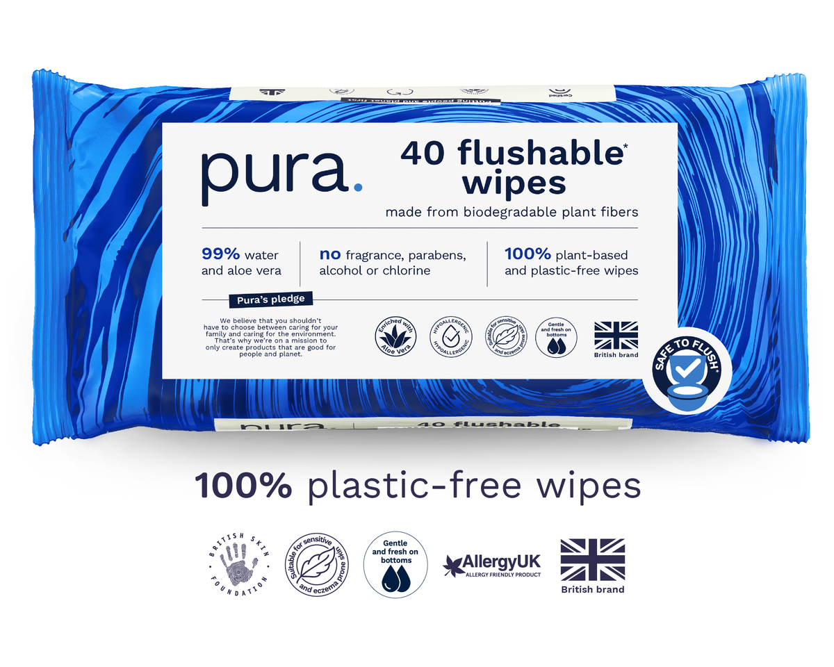 Flushable Adult Toilet Wipes - 14 x 40 Wipes